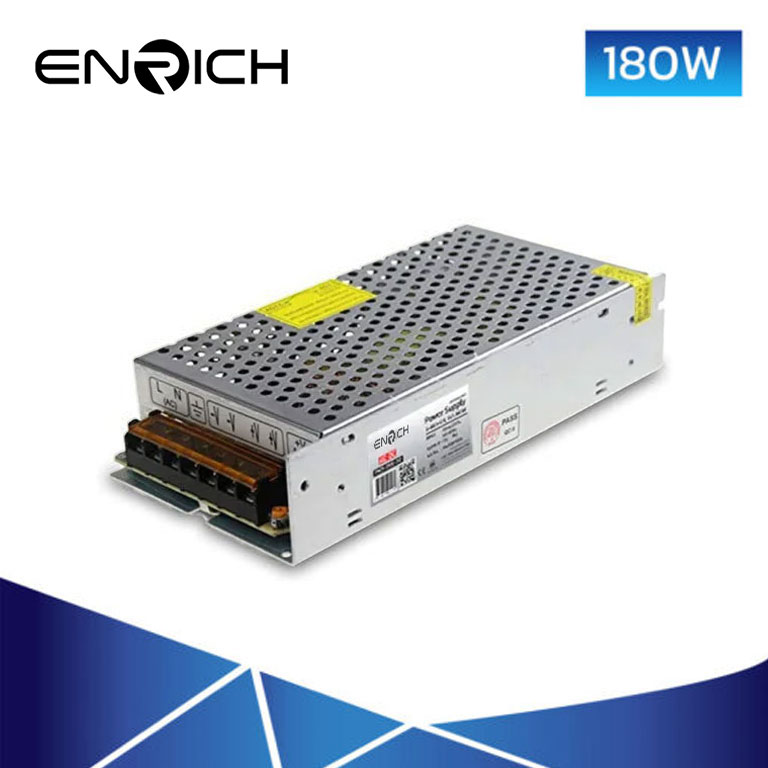 พาวเวอร์ซัพพลาย ENRICH S-180-12V 15A 180W